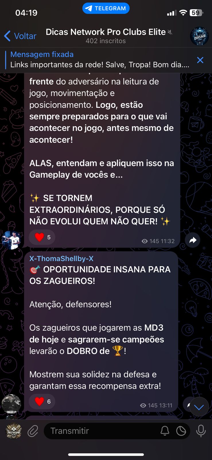 print canal exclusivo telegram